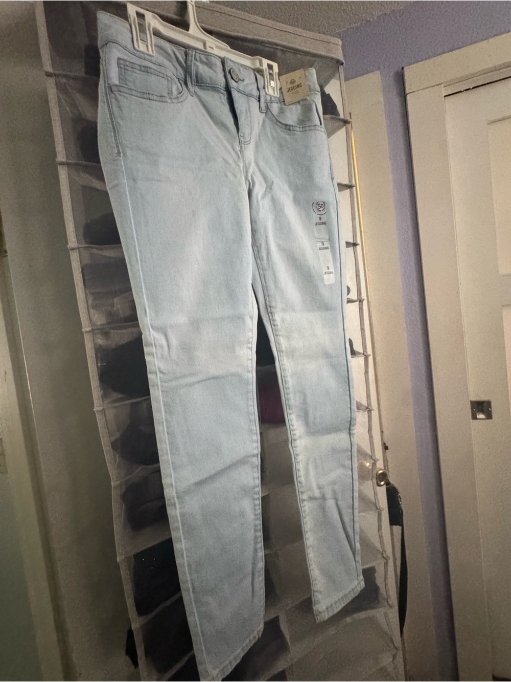 SO Light Blue Skinny Jeans for Women